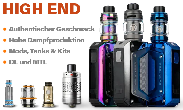 High End E-Zigaretten