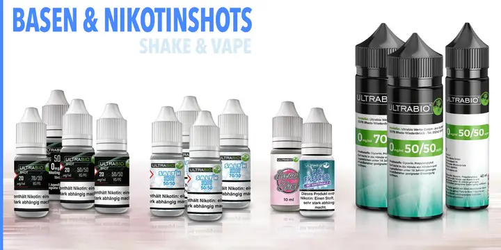 Basen und nikotinshots