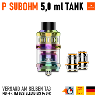 Geekvape P Subohm Tank Verdampfer Rainbow