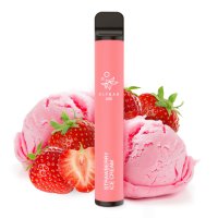 ELFBAR 600 Strawberry Icecream 20 mg/ml Nikotin Einweg E-Zigarette