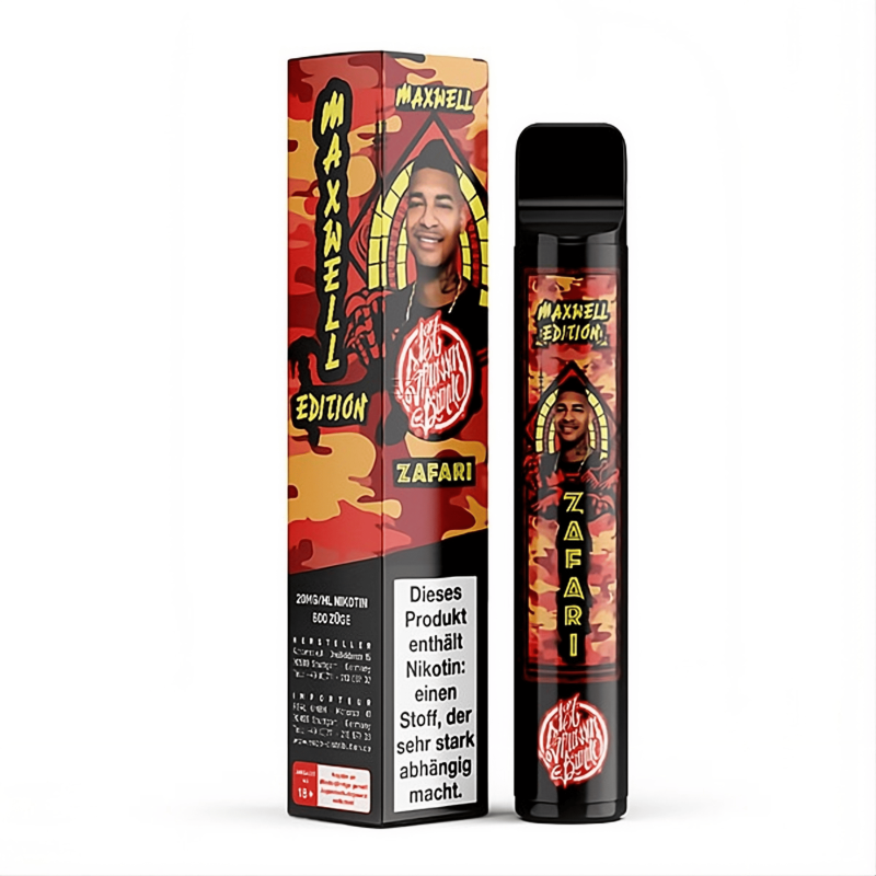 187 Strassenbande Einweg Vape 2ml 20mg - Zafari