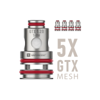 Vaporesso GTX Mesh 1,2 Ohm MTL Coils – 5 Stück