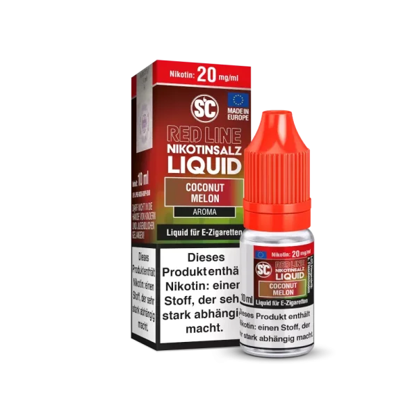 SC - RED LINE - NIKOTINSALZ LIQUID 20 mg Coconut Melon