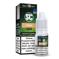 SC - Pfirsich E-Zigaretten Liquid 6 mg/ml