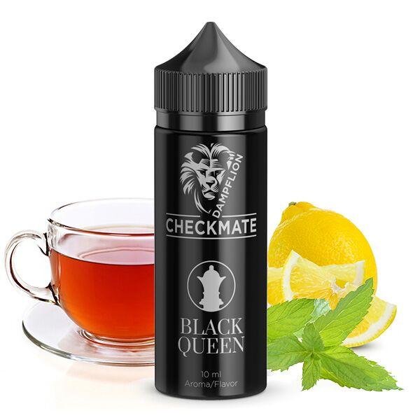 Dampflion Checkmate Black & White Longfill Aroma - 10 ml - Black Queen