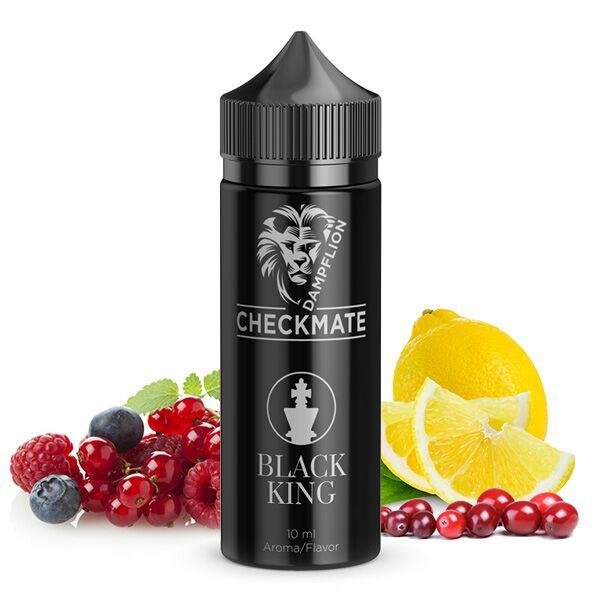 Dampflion Checkmate Black & White Longfill Aroma - 10 ml - Black King