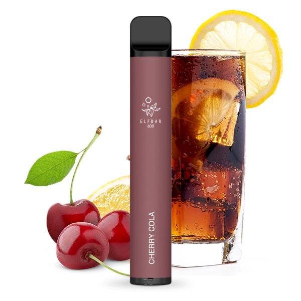 ELFBAR 600 Cherry Cola 20 mg/ml Nikotin Einweg E-Zigarette