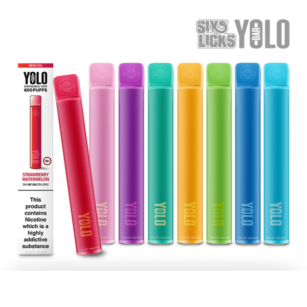 YOLO Bar Einweg E-Zigarette mit  20 mg/ml Nikotin