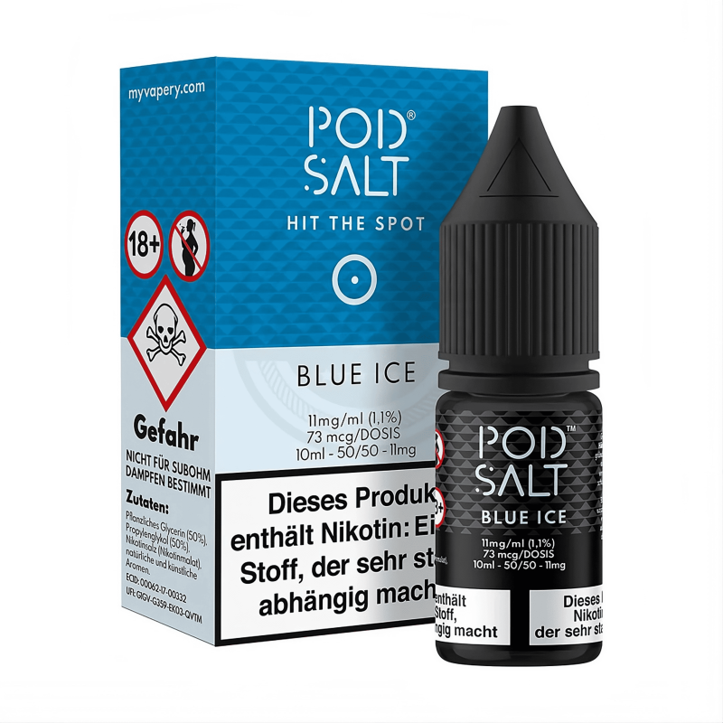 Pod Salt Blue Ice Nikotinsalz Liquid 10ml 20mg