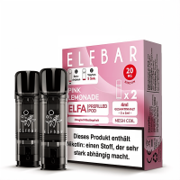 Elfbar Pods ELFA Pink Lemonade 20mg Nikotinsalz 2er Pack