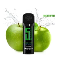 5EL - Pod2Go Pod 2ml 0mg Green Apple Splash