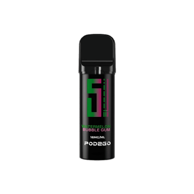5EL - Pod2Go Pod 2ml 16mg Watermelon Bubble Gum