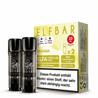 Elfbar Pods ELFA Banana 20mg Nikotinsalz 2er Pack