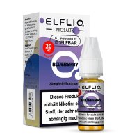 Elfliq Blueberry Nikotinsalz Liquid 10 mg by Elfbar