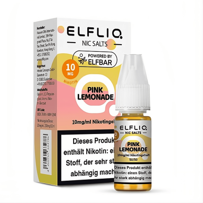 Elfliq by Elfbar Nikotinsalz Liquid 10mg Pink Lemonade
