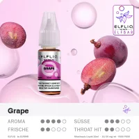 Elfliq Grape Nikotinsalz Liquid 20 mg by Elfbar