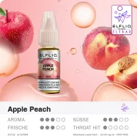 Elfliq Apple Peach Nikotinsalz Liquid 20 mg by Elfbar