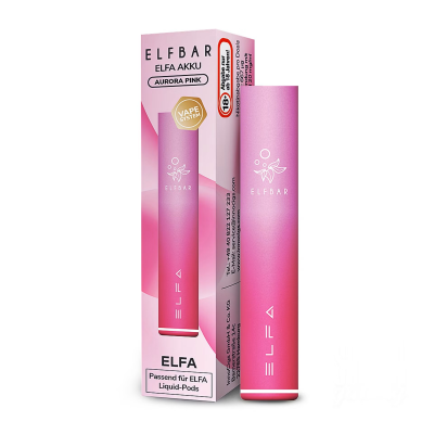 Elfbar ELFA Akku Aurora Pink 500 mAh USB-C