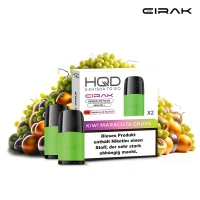 HQD CIRAK Pods 18mg (2.Stk.) Kiwi Maracuja Grape