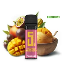 5EL - Pod2Go Pod 2ml 0mg Mango Maracuja Ice