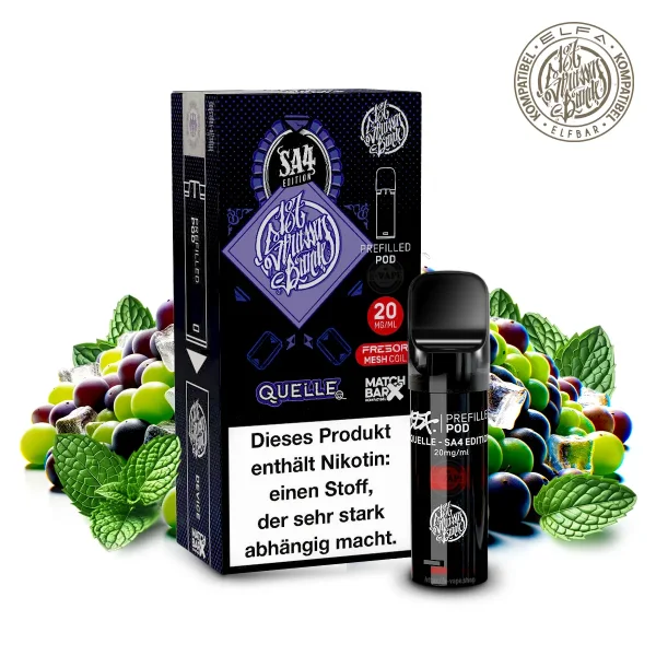 187 Strassenbande Einweg Pod 20 mg/ml Quelle