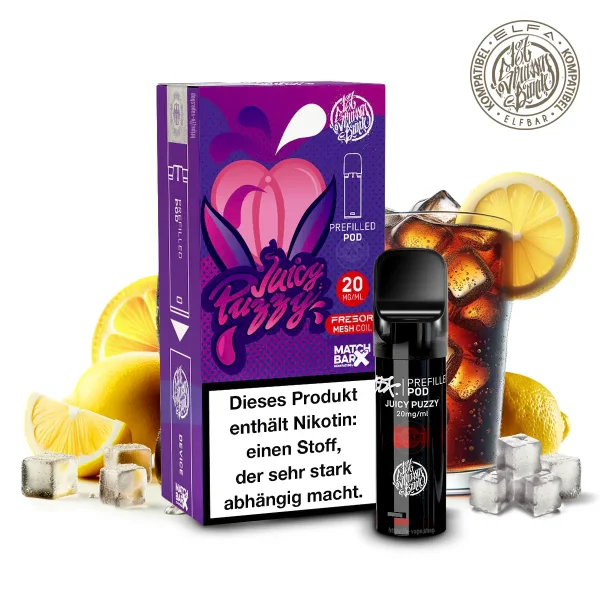 187 Strassenbande Einweg Pod 20 mg/ml Juicy Puzzy