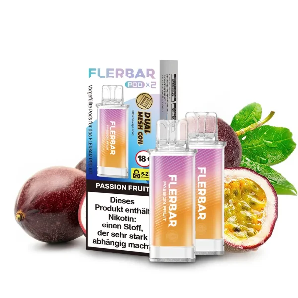 Flerbar Pod 20 mg (2.Stk) Passion Fruit