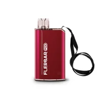 Flerbar Pod Kit Rot Basisgerät 500 mAh-Akku USB C
