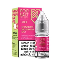 Pod Salt XTRA Strawberry Watermelon Kiwi Nikotinsalz...