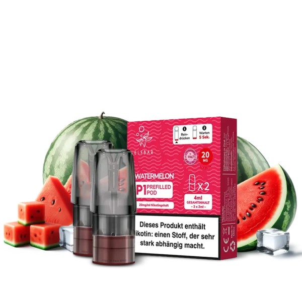 Elfbar Mate 500 Pod (2 Stk.) Watermelon
