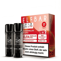 Elfbar Pods ELFA Watermelon Mojito 20mg Nikotinsalz 2er Pack