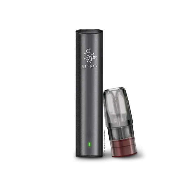 Elfbar Mate 500 Basisgerät Akkuträger 500 mAh USB-C - Black
