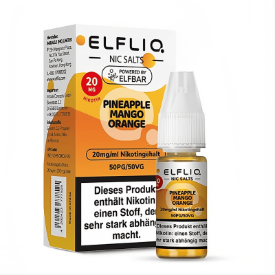 Elfliq by Elfbar Nikotinsalz Liquid 20mg Pineapple Mango...