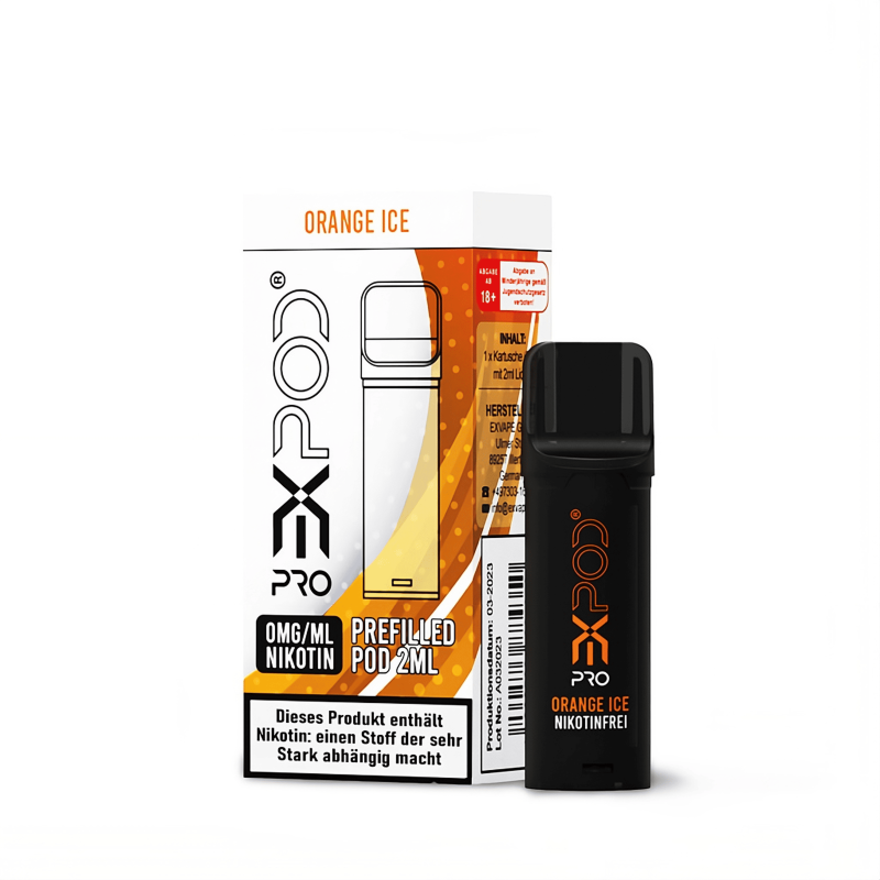 Expod Prefilled Pods Orange Ice 0mg