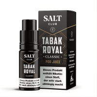 Salt Club Nikotinsalz Liquid Tabak Royal Classic 10ml 20mg