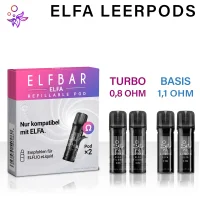Elfbar Elfa Leerpods 0,8 Ohm Turbo / 1,1 Ohm