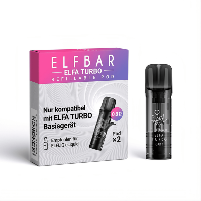 Elfbar ELFA Leerpods 0,8 Ohm / 1,1 Ohm 2er Pack