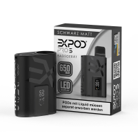 ExPod Pro S Akku Schwarz Matt 650mAh
