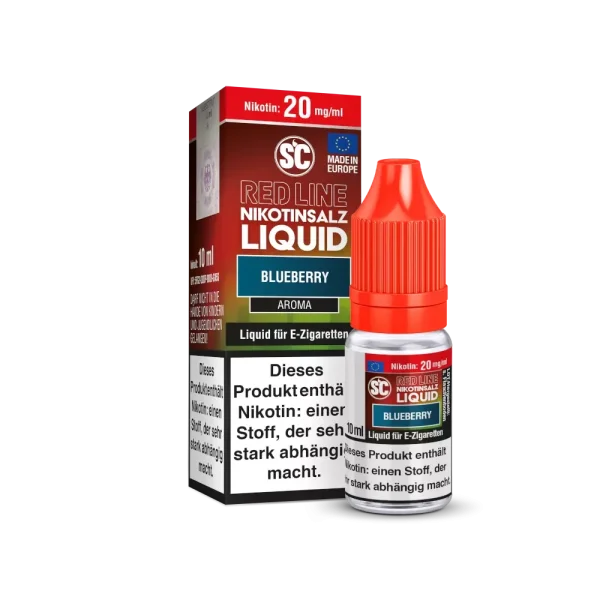 SC - RED LINE - NIKOTINSALZ LIQUID Blueberry 0 mg/ml