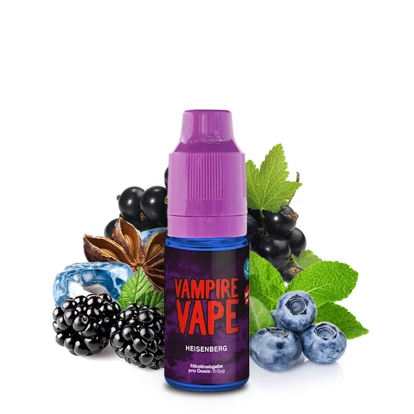 Vampire Vape Liquids 0, 3, 6, 10, 20 mg/ml